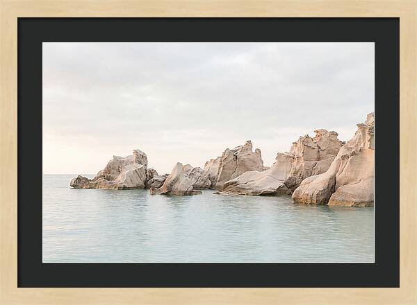 Eroded Limestone Coastline