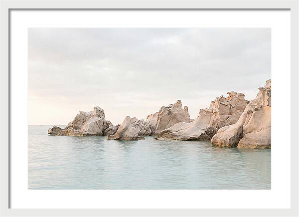 Eroded Limestone Coastline