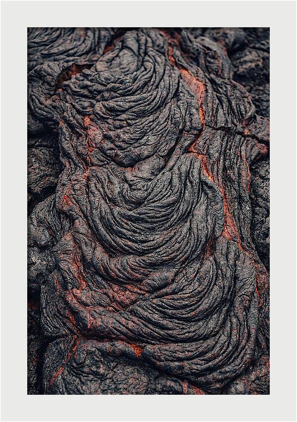 Erupted Lava Patterns