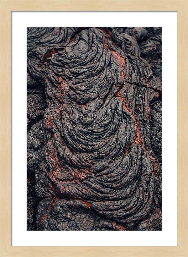 Erupted Lava Patterns
