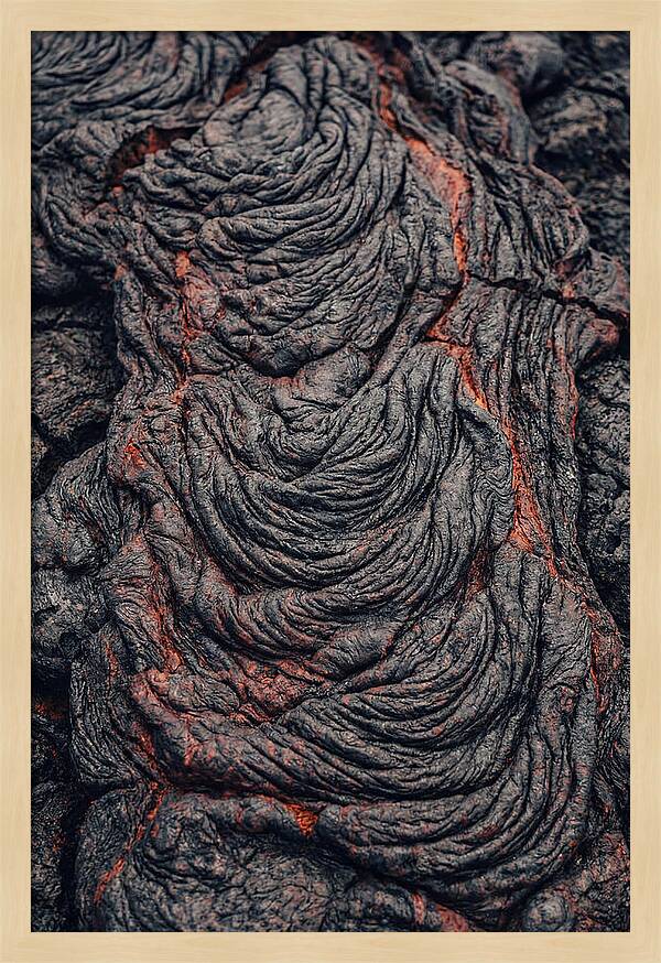 Erupted Lava Patterns