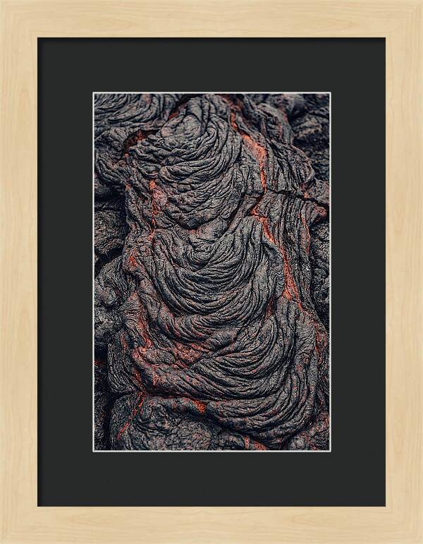 Erupted Lava Patterns