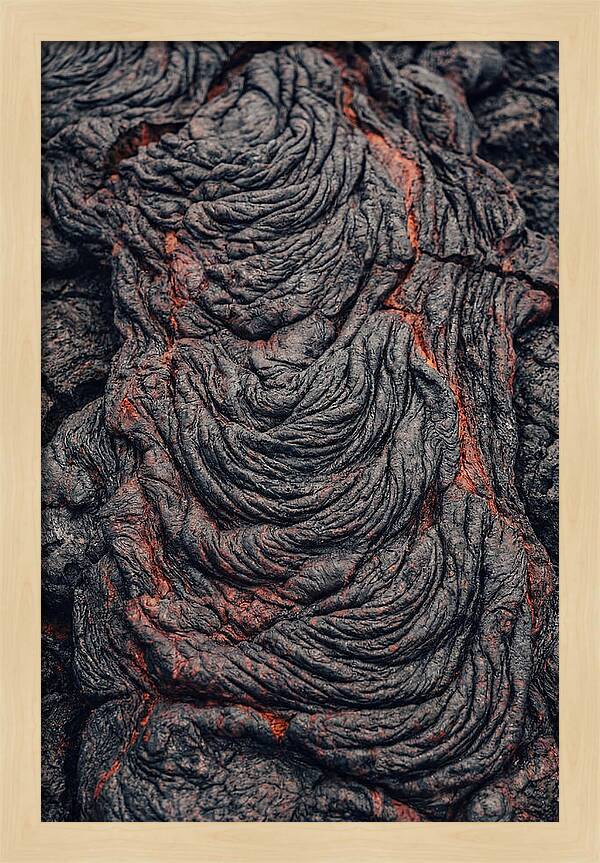 Erupted Lava Patterns