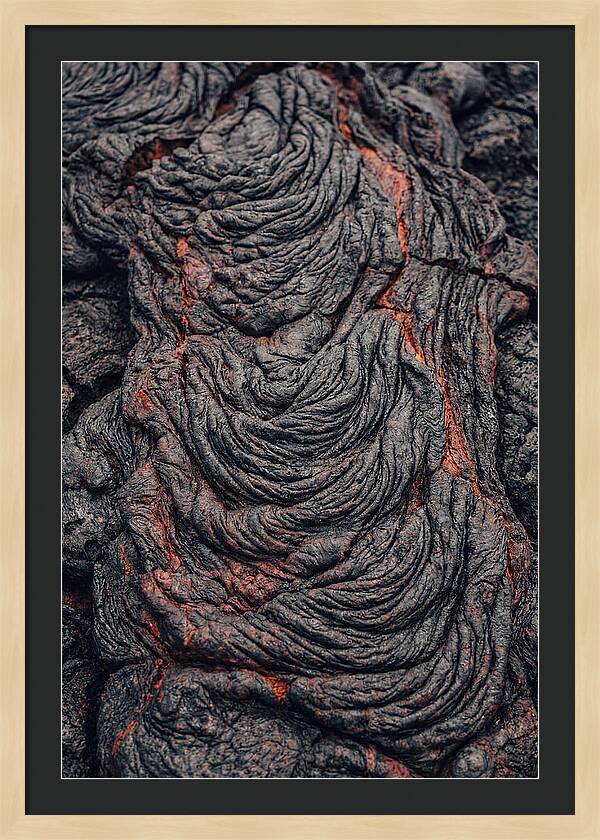 Erupted Lava Patterns