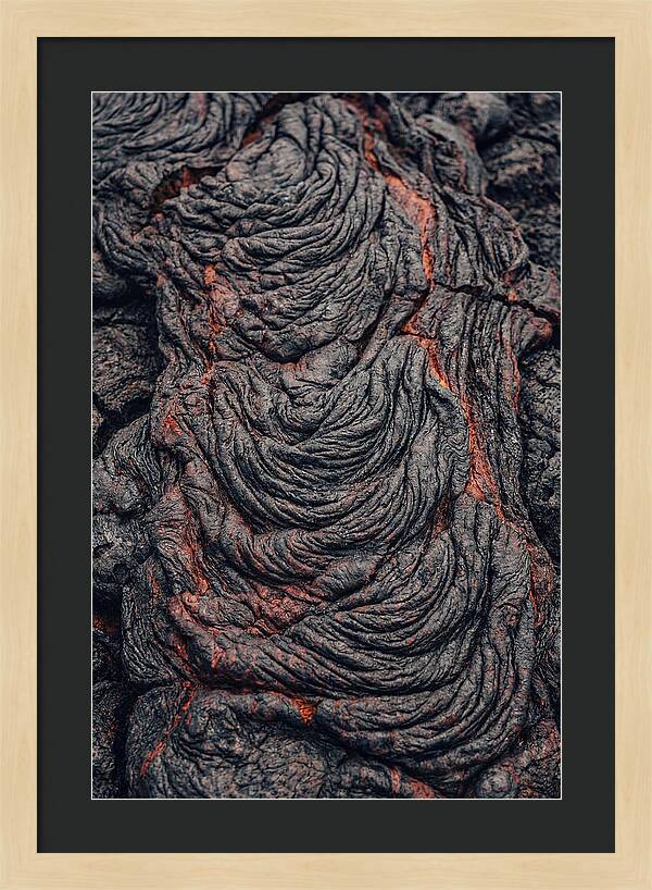 Erupted Lava Patterns