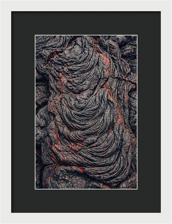 Erupted Lava Patterns