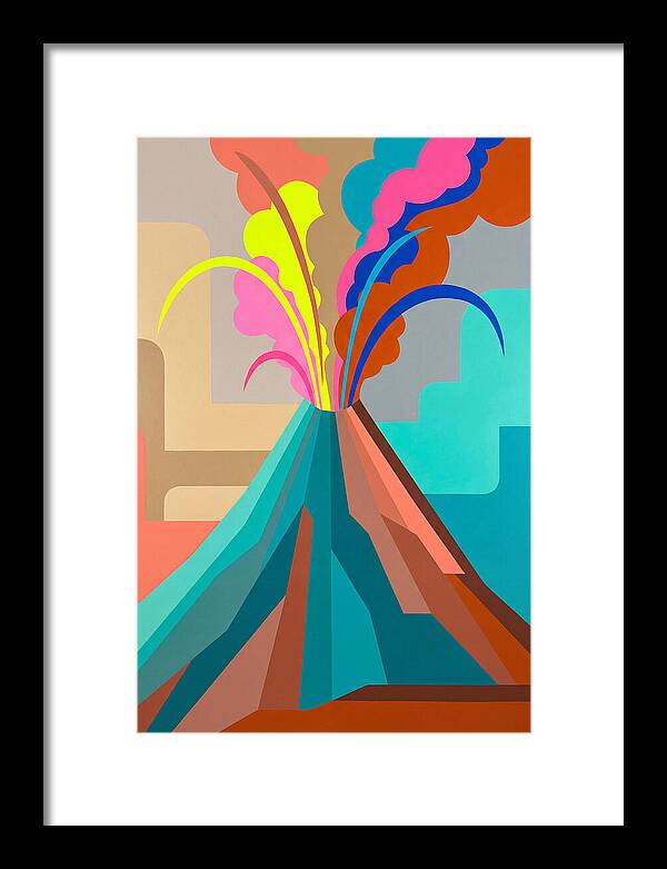 Erupting Colors Of Nature