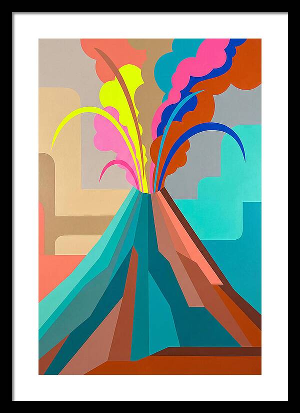 Erupting Colors Of Nature