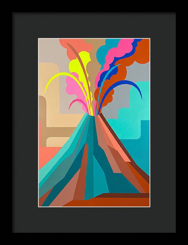 Erupting Colors Of Nature
