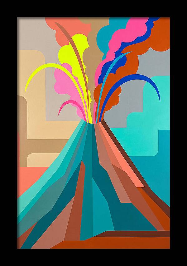 Erupting Colors Of Nature