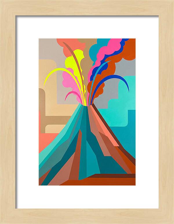 Erupting Colors Of Nature