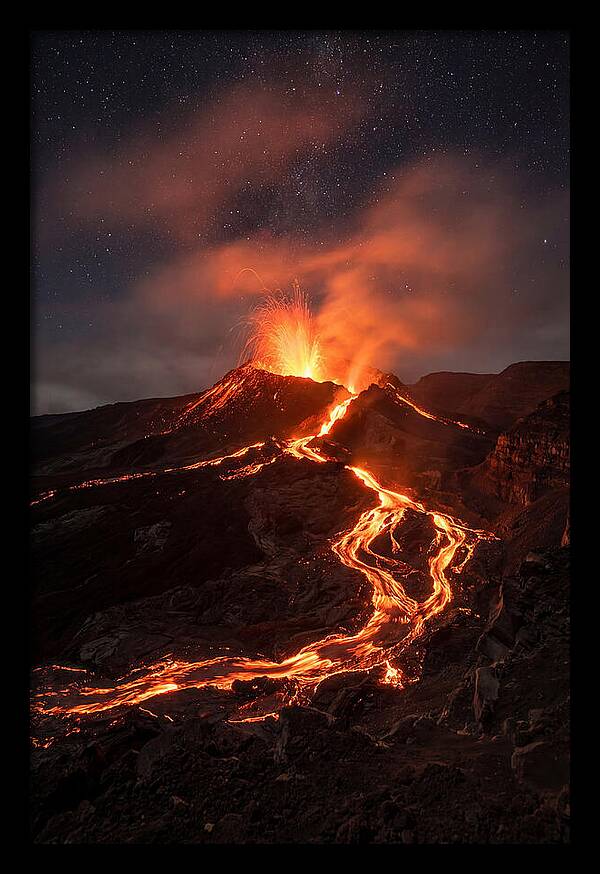 Erupting Fury Of Nature