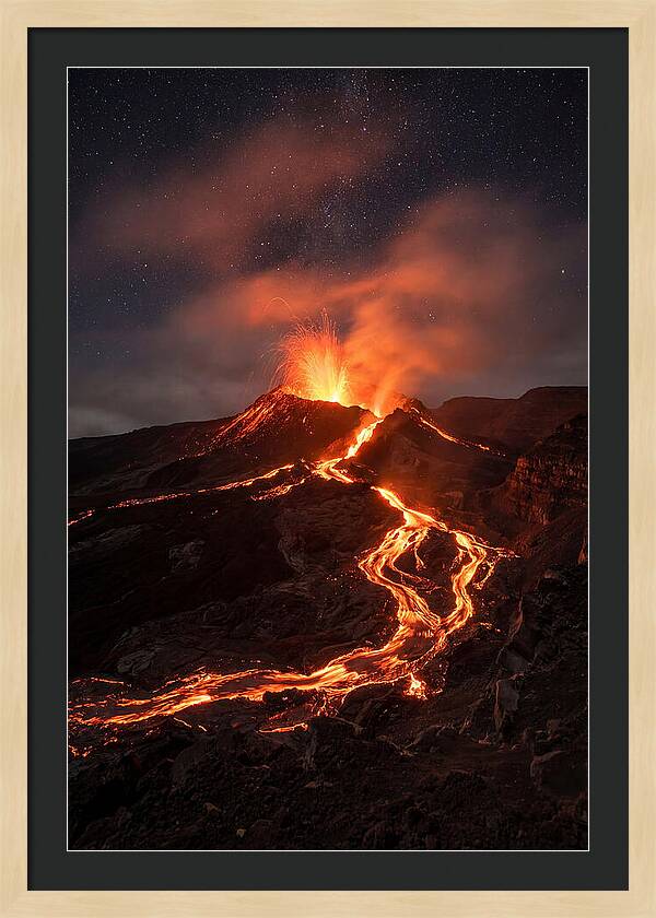 Erupting Fury Of Nature