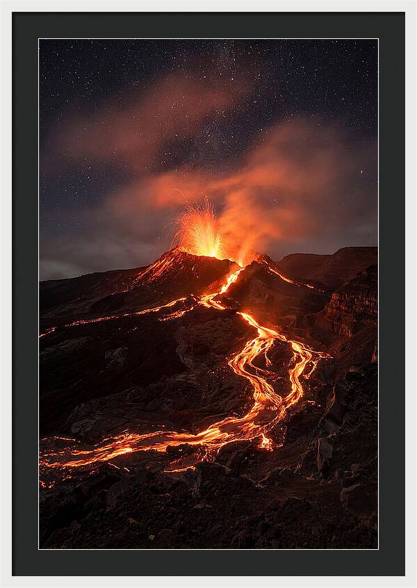 Erupting Fury Of Nature