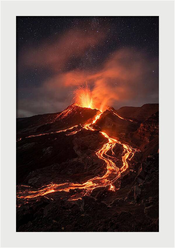 Erupting Fury Of Nature