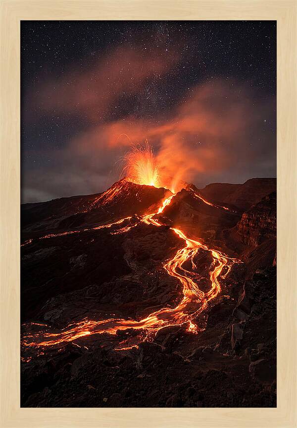 Erupting Fury Of Nature