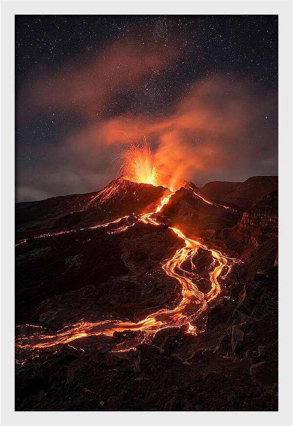 Erupting Fury Of Nature