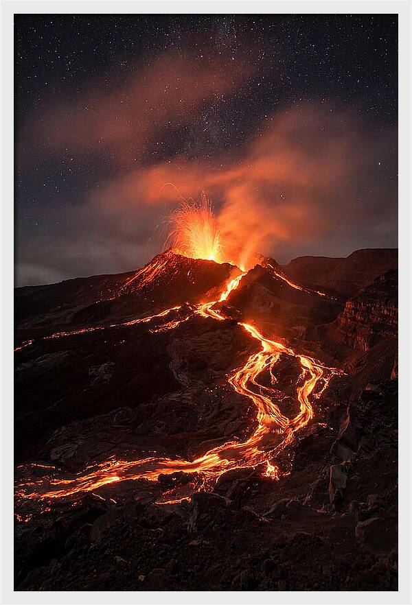 Erupting Fury Of Nature