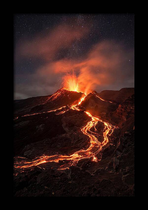 Erupting Fury Of Nature