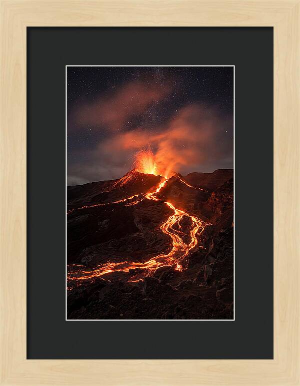 Erupting Fury Of Nature