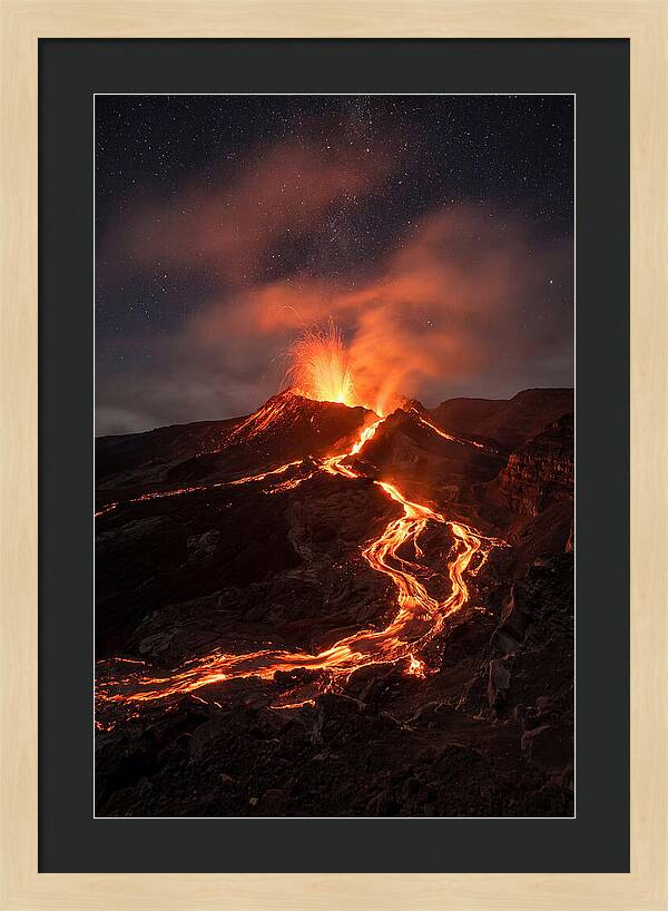 Erupting Fury Of Nature