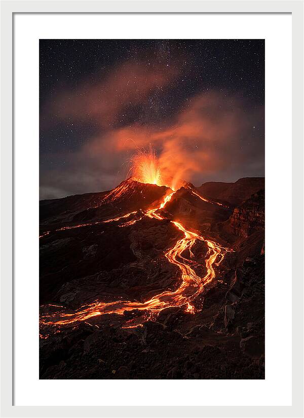 Erupting Fury Of Nature