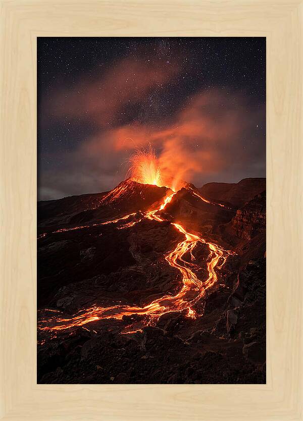 Erupting Fury Of Nature