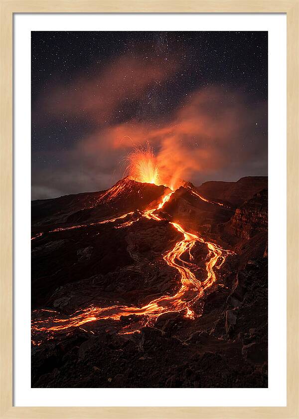 Erupting Fury Of Nature