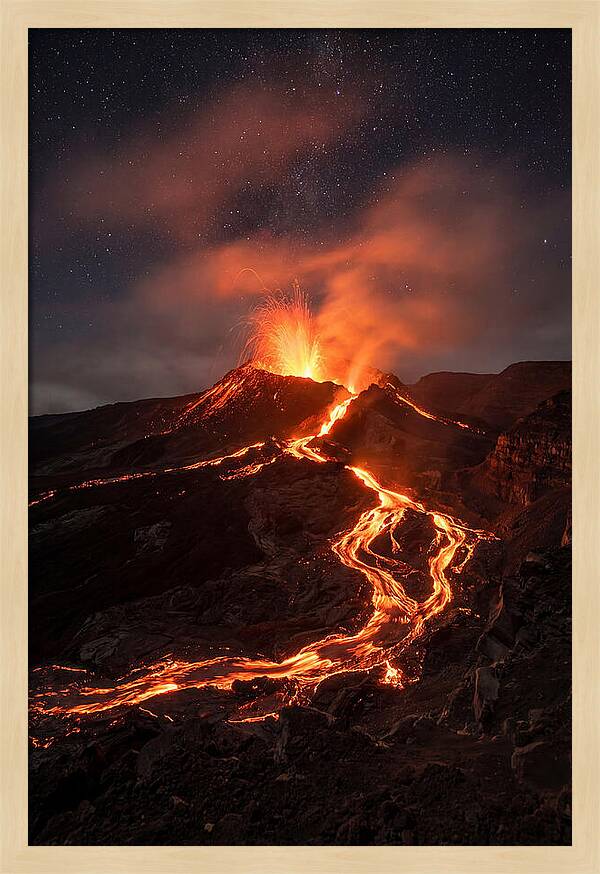 Erupting Fury Of Nature