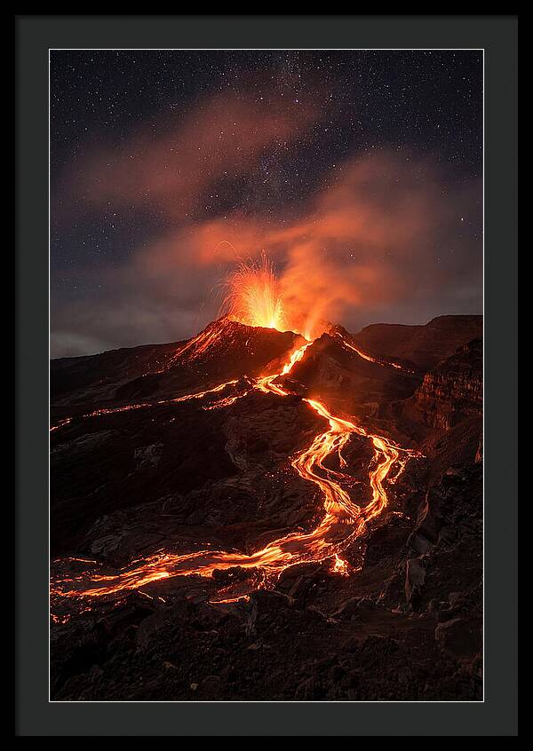Erupting Fury Of Nature
