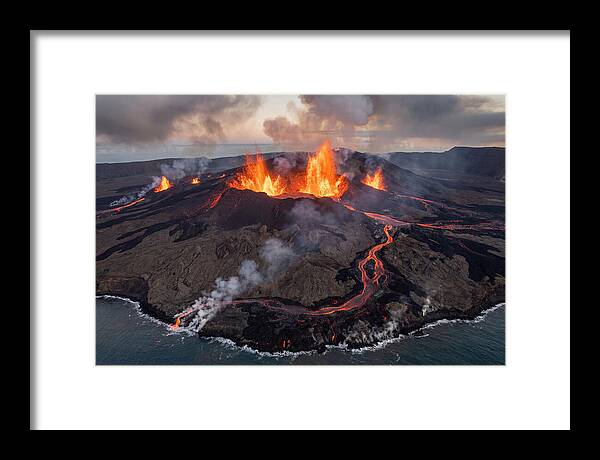 Eruption Of Piton De La Fournaise