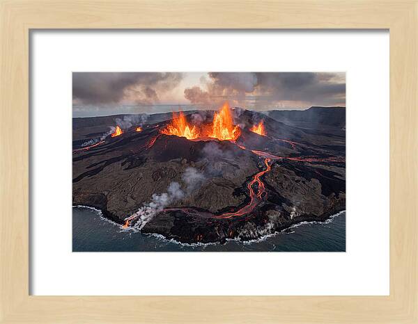 Eruption Of Piton De La Fournaise