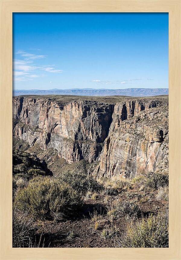 Escarpment Rising Sharply