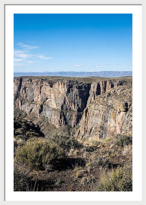 Escarpment Rising Sharply