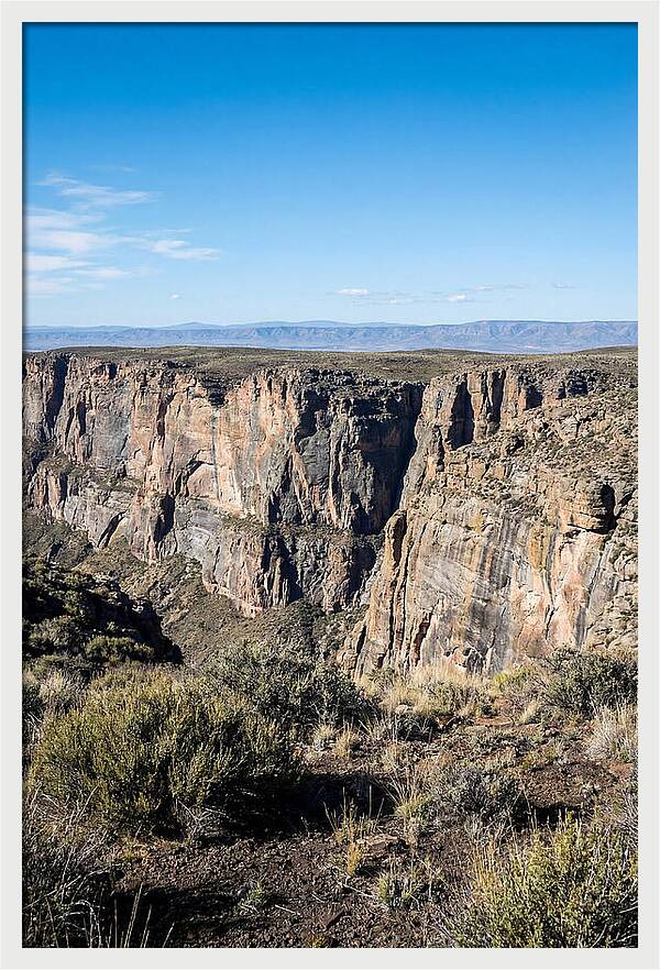 Escarpment Rising Sharply