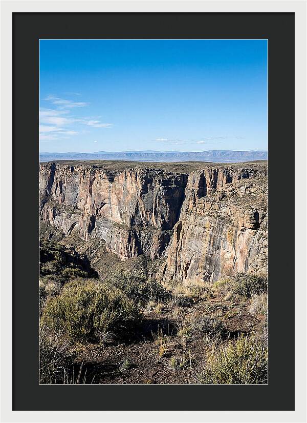 Escarpment Rising Sharply