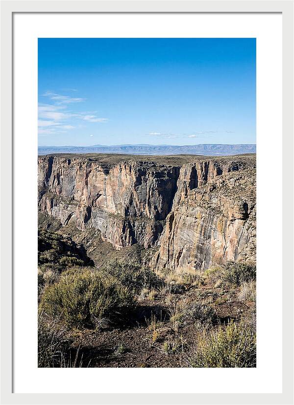 Escarpment Rising Sharply