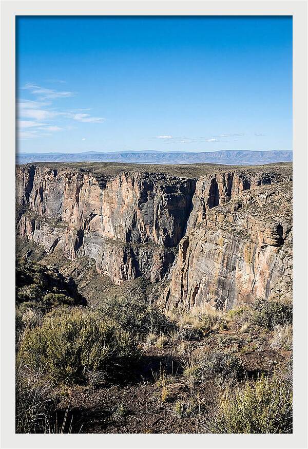 Escarpment Rising Sharply