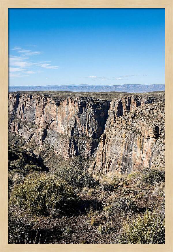 Escarpment Rising Sharply