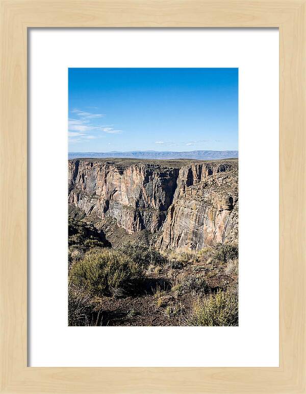 Escarpment Rising Sharply