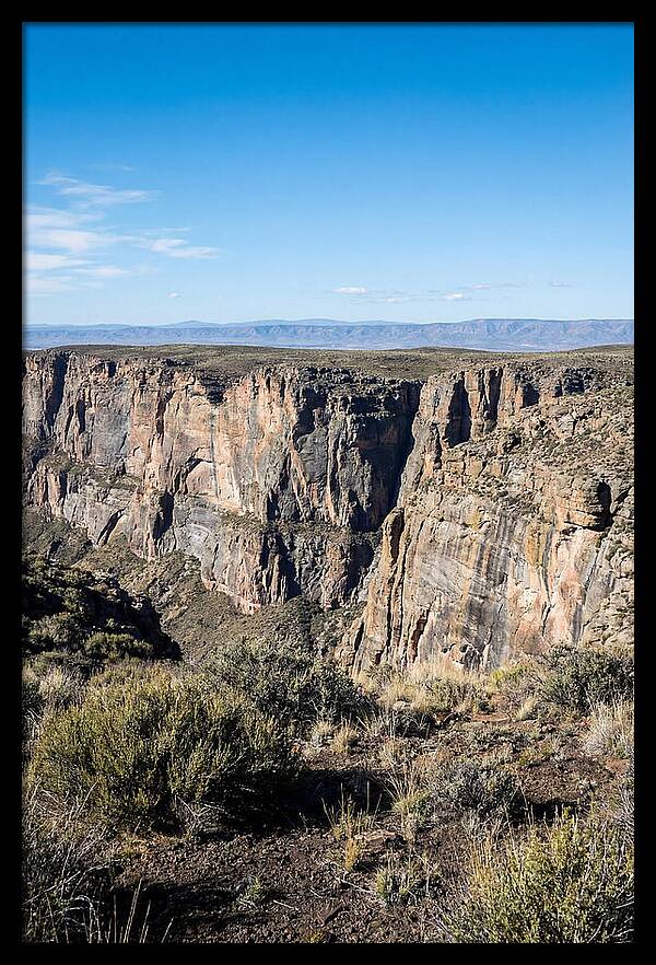 Escarpment Rising Sharply