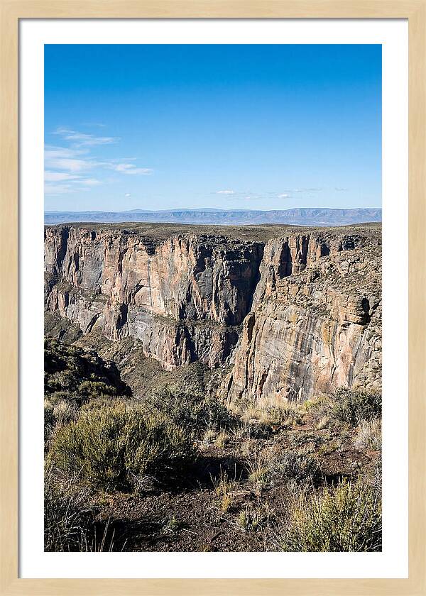 Escarpment Rising Sharply