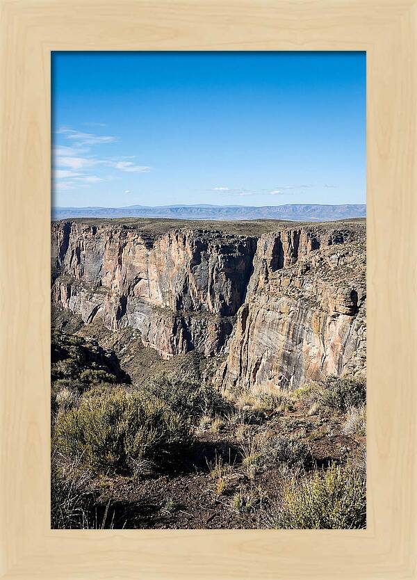 Escarpment Rising Sharply