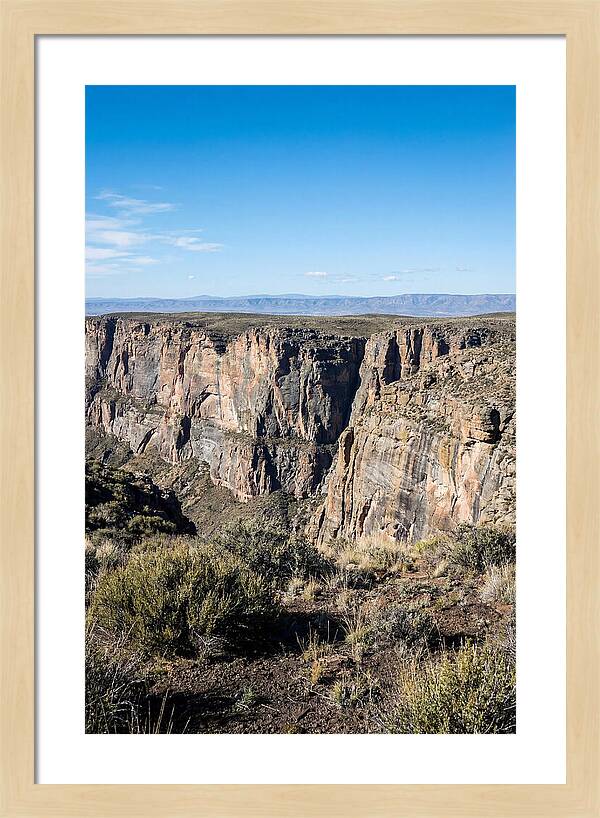 Escarpment Rising Sharply