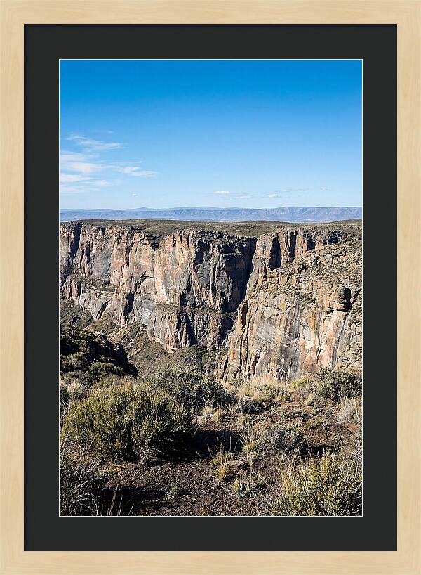 Escarpment Rising Sharply