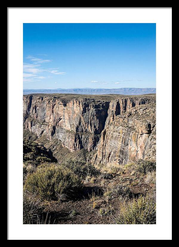 Escarpment Rising Sharply