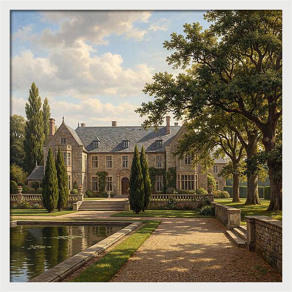 Estate Landscape Serenity