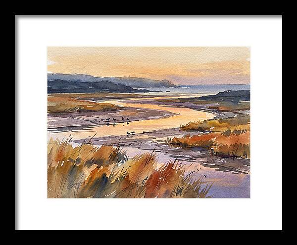 Estuary Serenity At Dusk