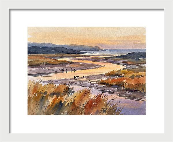Estuary Serenity At Dusk