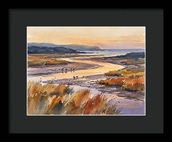 Estuary Serenity At Dusk
